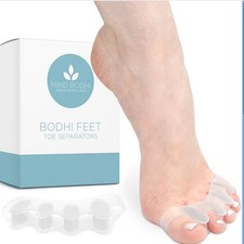 2 Packs Mind Bodhi Toe Separators/Toe Spacers Correcting Bunions Clear