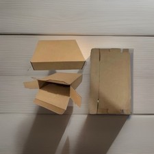 Lot of 5 Boxes 12" x 10" x 3" Corrugated Cardboard Security Shipping Box New