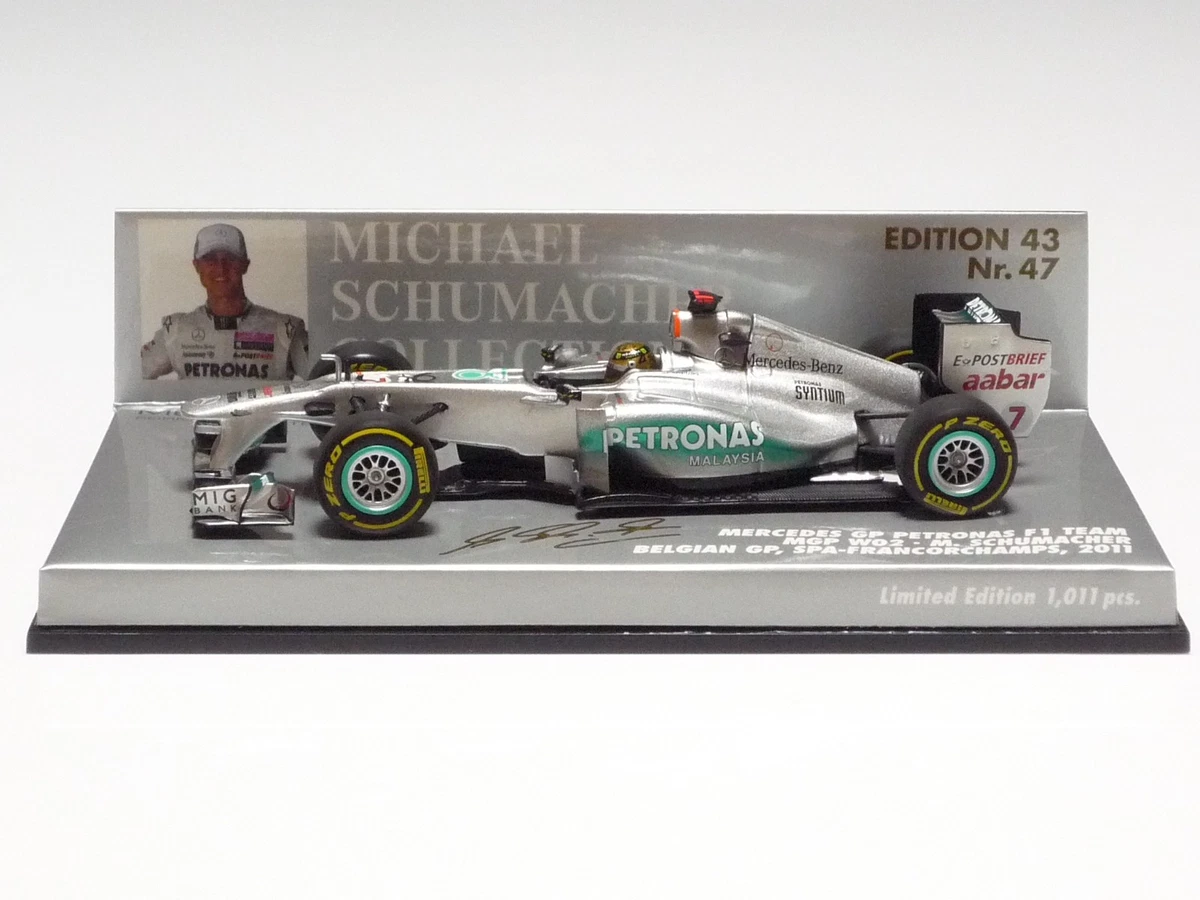 Michael Schumacher Mercedes GP 1:43 Diecast Racing Cars for sale