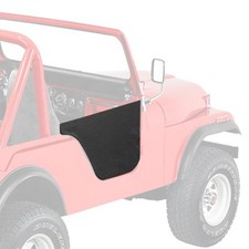 For Jeep Cj5 1976-1983 Bestop 53027-01 Black Crush Fabric Lower Half-door Set