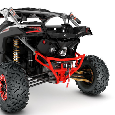 2017-2024 Can-Am Maverick X3 Turbo OEM Rear Bumper Red 715005232
