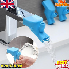 Silicone Kitchen Sink Faucet Extender Rubber Elastic Nozzle Guide Children Water