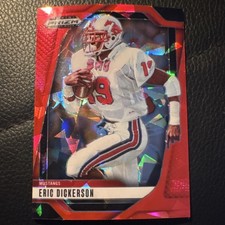 2025 Panini Prizm Draft Picks - Eric Dickerson #193 Red Ice Prizm