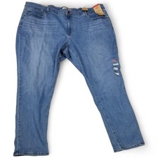 Levi's 711 Skinny Jeans Womens 26W Blue Mid Rise Stretch WaterLess Hypersoft