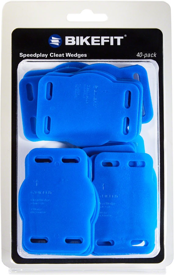 Клиновидные шипы BikeFit совместимые с Wahoo Speedplay 4 отверстия 1 градус упаковка из 40 штук 11090₽