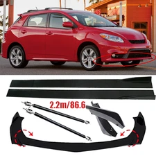 Front Bumper Lip Spoiler Splitter Car Body Rear For Toyota Matrix 03-14
