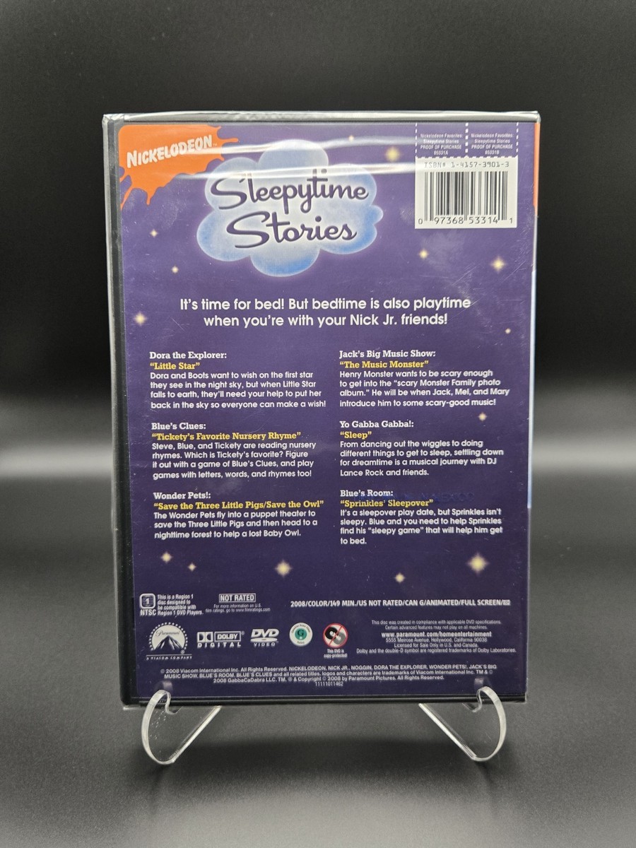 Nick Jr. Favorites: Sleepytime Stories (DVD, 2008) for sale online