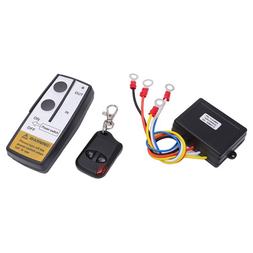 ˘Wireless Winch Remote Control Kit With Receiver 12V 24V 75ft Long Range - Picture 9 of 12