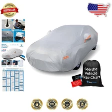 10-Layer Waterproof Car Cover - Vehicle Specific Fit, UV & Snow Proof