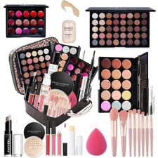All in One Makeup Kit Professional, 40 Color Eyeshadow Palette, Foundation, Conc