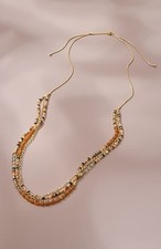 J. Jill  NEW Very Pretty Free-Spirit Beaded Necklace  NWT 1S3 