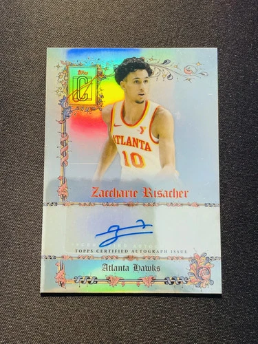 2025 Topps Signature Zaccharie Risacher Base (RAW)