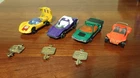 Vintage diecast Corgi Rockets lot of 4 (3 keys )