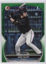2023 Bowman Draft Green 82/99 Jake Deleo #BD-158 11s9
