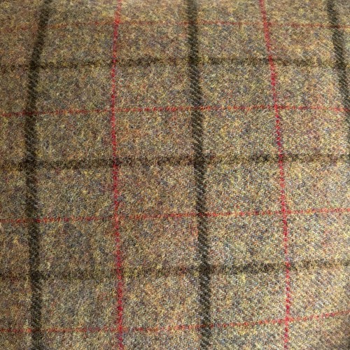 Ralph Lauren Grosvner Plaid Lambswool Throw Pillow Scotland 2 Sided NWT 24x24 - Picture 6 of 8