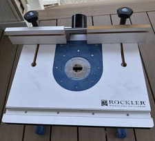 Rockler 51984 Convertible Benchtop Router Table W Dust Port & Mid Size Insert