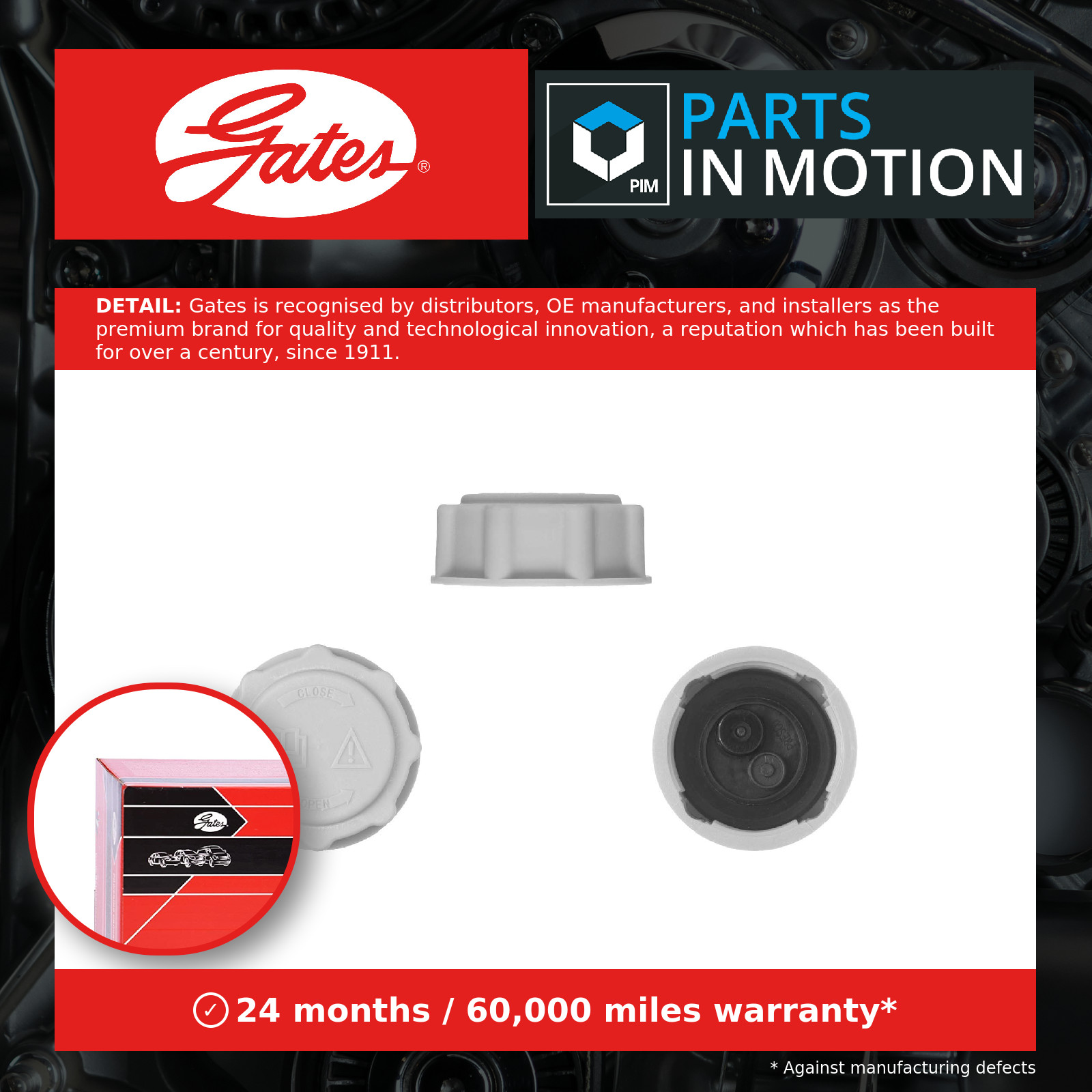 Gates RC227 Radiator Cap - Image 14