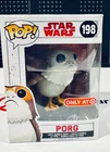 Funko POP PORG Target Exclusive Star Wars The Last Jedi #198 RARE
