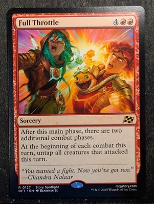 Full Throttle - Aetherdrift (MTG)