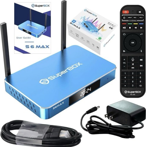 SuperBox S6 Max Smart Media Player Android 12 Streaming S6Max - Preisvorschlag senden