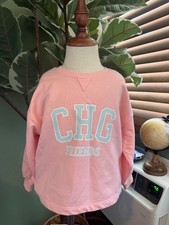 Girls Kids Charanga Bassik CHG Friends Pink Sweatshirt Girls Size 2-3 Years NWT
