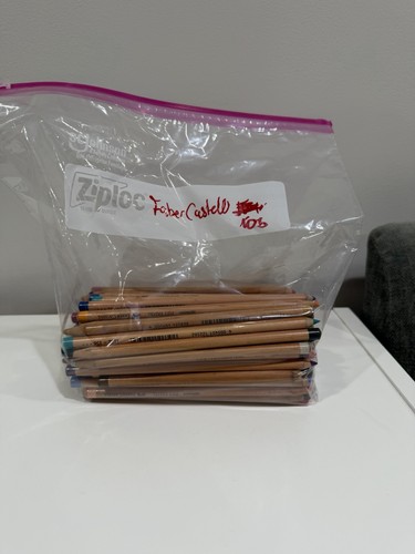 105 Faber Castell Pitt Pastel Pencils Lot