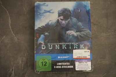 Blu-ray: Dunkirk, limitiertes 2-Disc-Steelbook, NEU & OVP