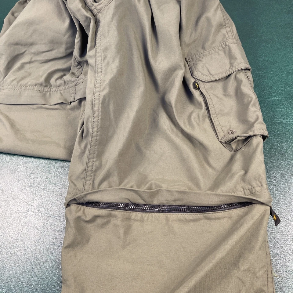 Boy Scouts of America Switchback Pants Mens Small Green Nylon Shorts Conversion - Image 4 of 4