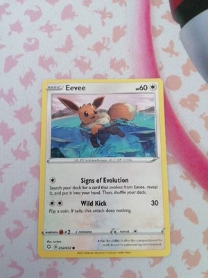 Pokemon Eevee 052/072 English Shining Fates