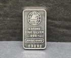 Rare Engelhard 5 Gram Silver Bar  .999+ Fine Silver ~ Serial Number 09692