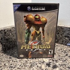 Metroid Prime (Nintendo GameCube, 2004) Game and Case Tested Working