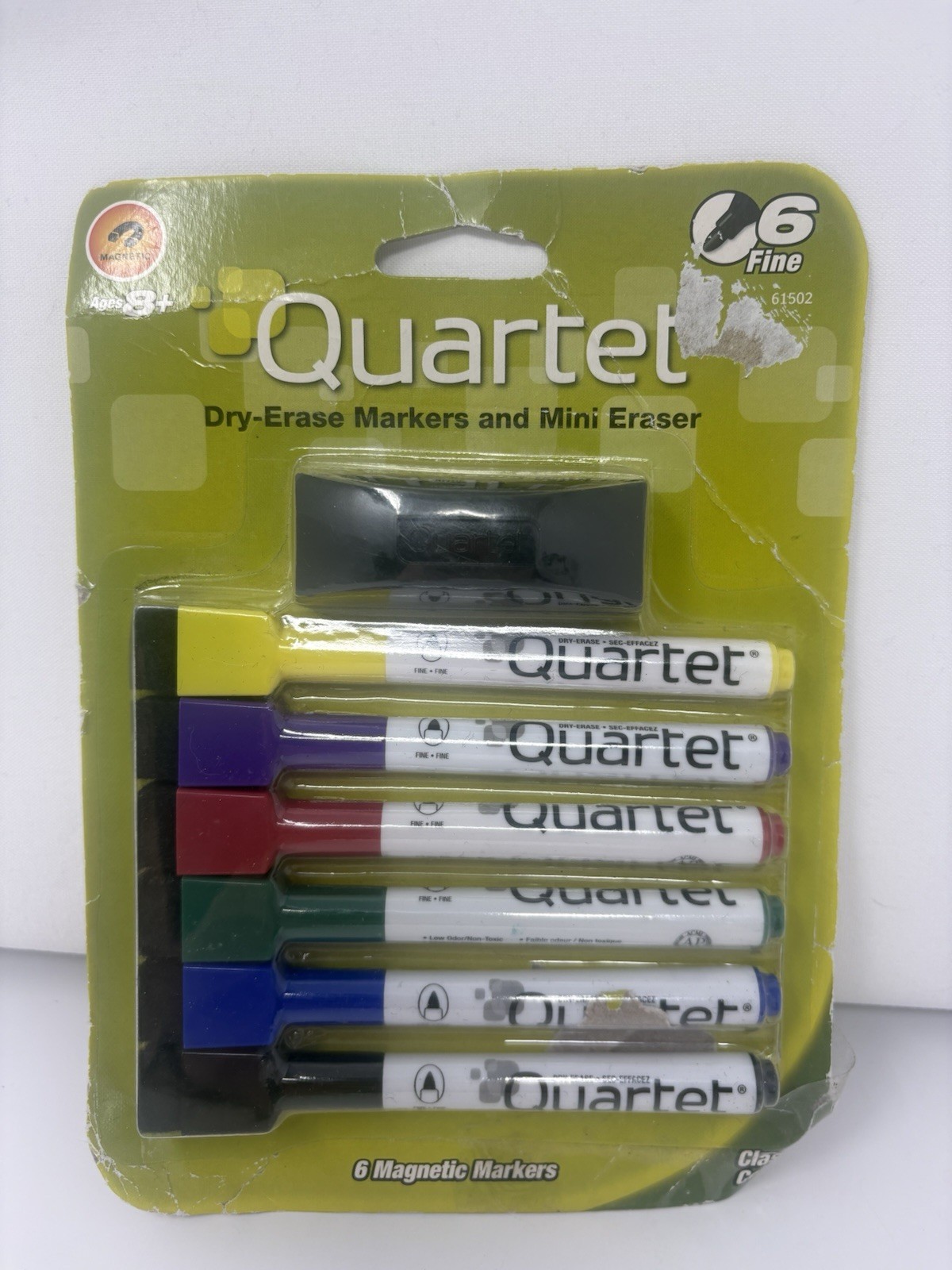 & Mini Eraser  Fine Tip Classic Colors