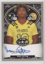 2018 Leaf Metal US Army All-American Bowl Tour 2/25 Ron Tatum #ATA-RT1 Auto u0h