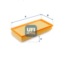 Ufi Luftfilter Filtereinsatz FüR Toyota Yaris 1.4 D-4D Verso S Subaru Trezia