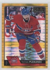 2016-17 O-Pee-Chee Platinum Seismic Gold 19/50 Tomas Plekanec #81 3ue