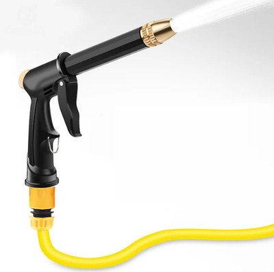 1pc High Pressure Water Spray Gun Hose Nozzle Car Wash Garden Sprayer - NEW