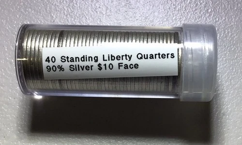 Liberty / Barber Quarters 90% Various Dates 40 Coins $10 Face Value +Silver Dime