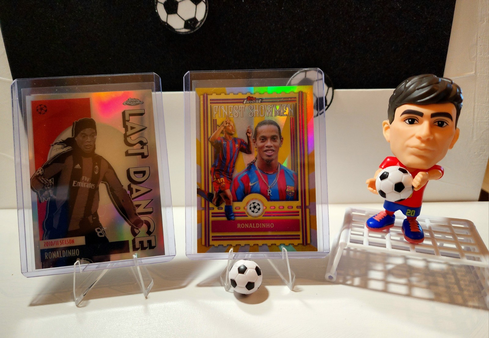 2025-26 🇪🇸 Ronaldo Topps Chrome * Last Dance * FINEST SHOWMEN ⚽️ view 2