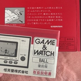 GAME & WATCH BALL Reissue Platinum Member