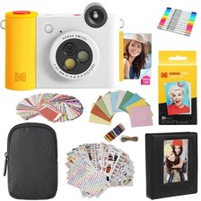 Kodak Smile Digital Instant Print Camera with Filter Changing Lens and Bluetooth