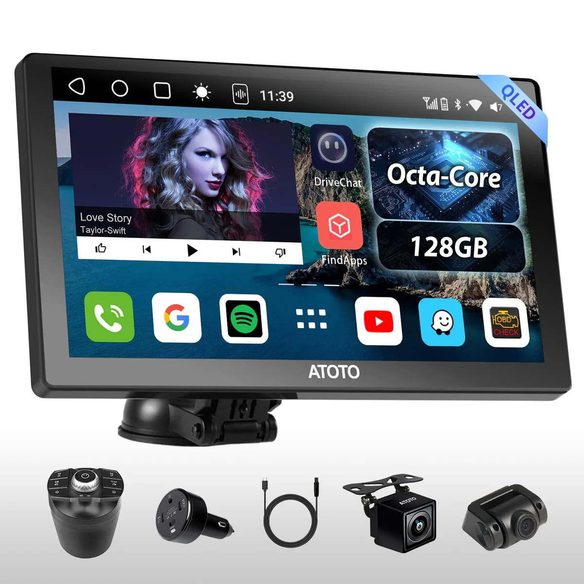ATOTO 9" P909PR2M-S3 2DIN Android 13 ChatGPT Car Stereo GPS Radio