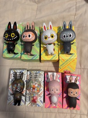 The Monster Zimomo OG and Labubu OG Figurines Set of 8 Limited Edition