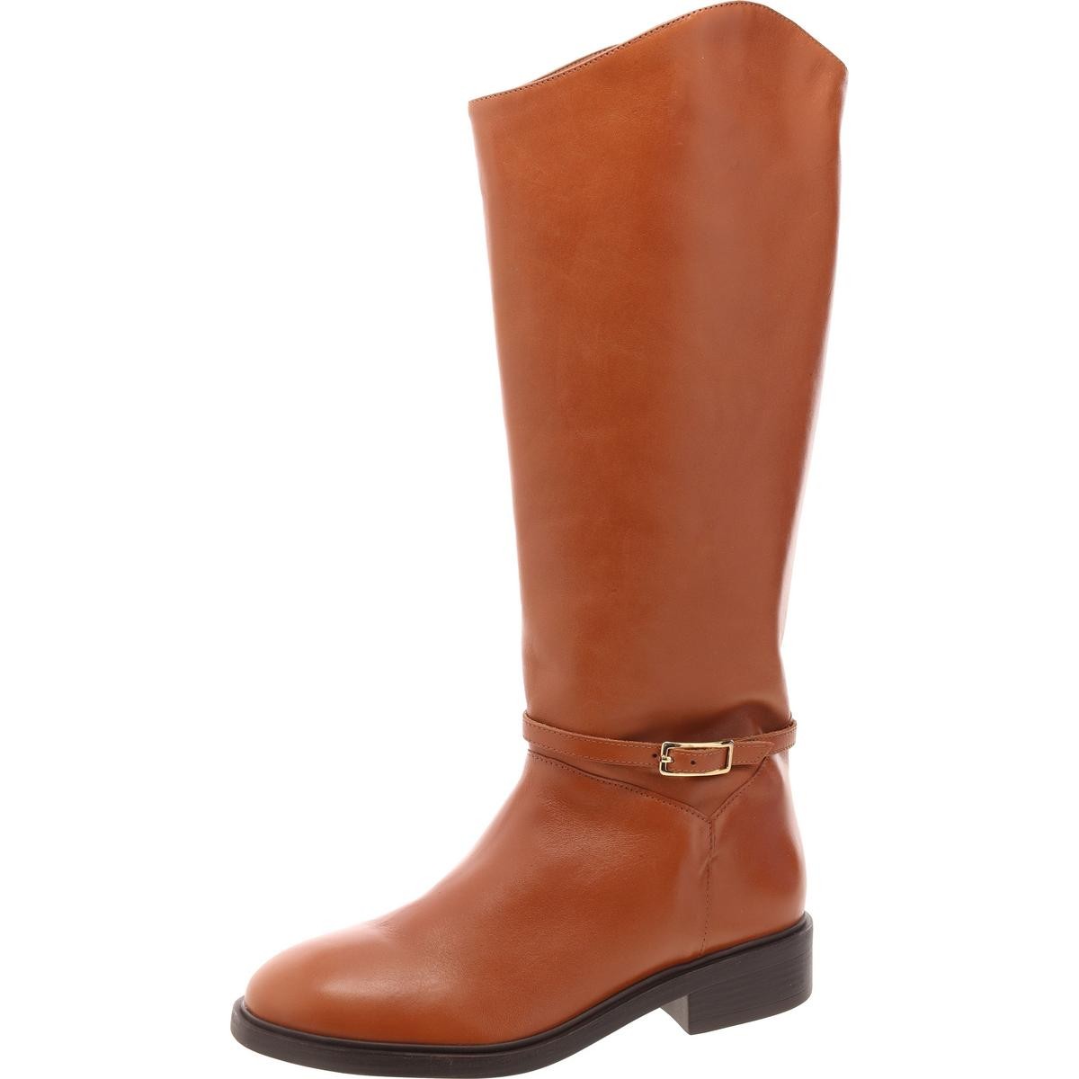 Женские сапоги до колена Bota Salto Baixo коричневого цвета Arezzo 9 Medium BM BHFO 3894 6290₽