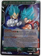 SSB Son Goku & SSB Vegeta,Realized Premonition of Fusion BT26-071 R Foil NEW U.A