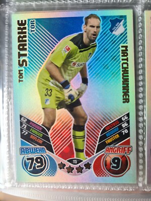 Match Attax Bundesliga 2011/2012 Extra Matchwinner Tom Starke