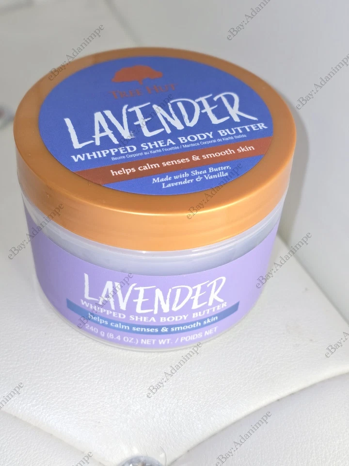 Tree Hut Lavender Shea Sugar Scrub Shea Butter Lavender & Body Butter Set  - Image 3 of 3