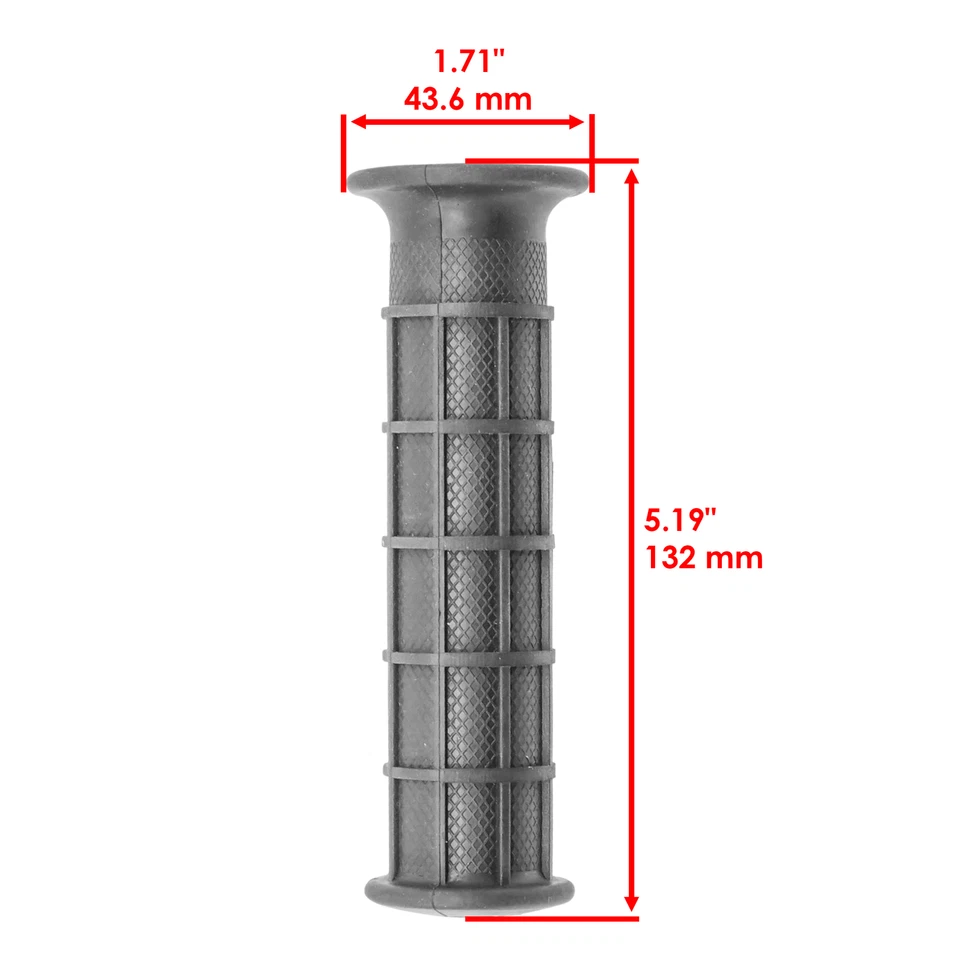 Empuñaduras de manillar Caltric con extremos de agarre para Honda Rincon 680 TRX680 4x4 2008-2021 Foto 2 de 4