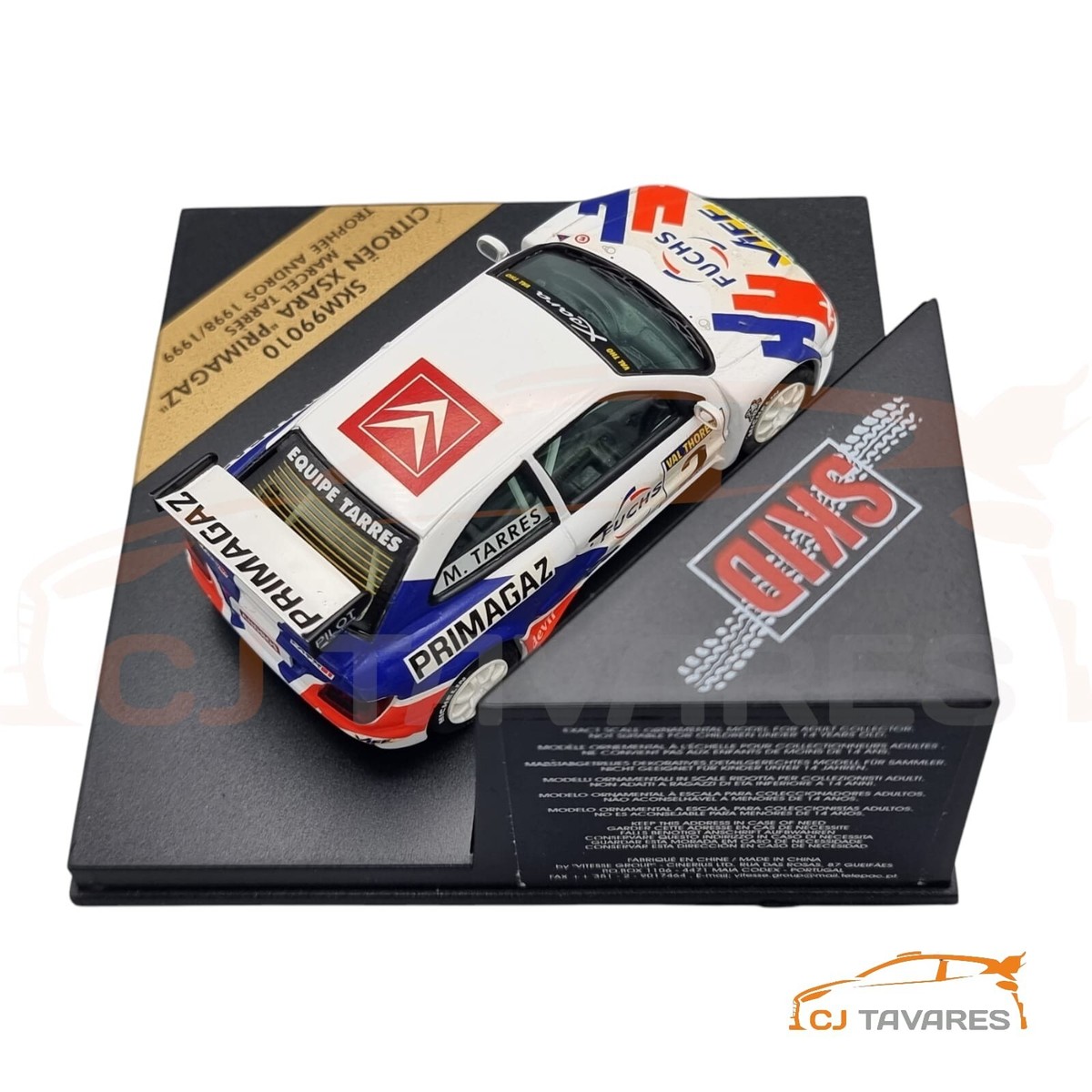 SKID SKM99010 CITROEN XSARA PRIMAGAZ #2 MARCEL TARRES TROPHEE