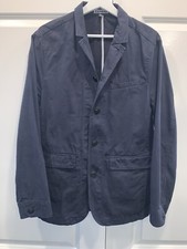 EXPRESS Men's small Blue Casual Cotton Blazer Jacket Retail 98.00.