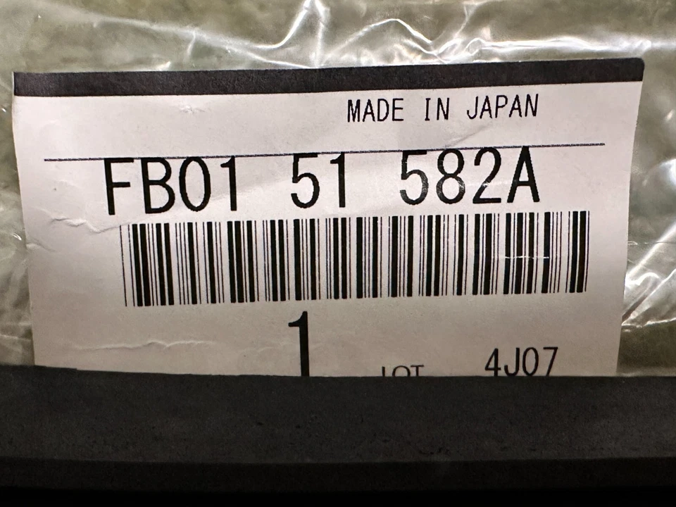 Mazda Genuine RX-7 FC3S 1986-1992 Rear 3rd Brake Light Gasket FB01-51-582A OEM Foto 2 de 4